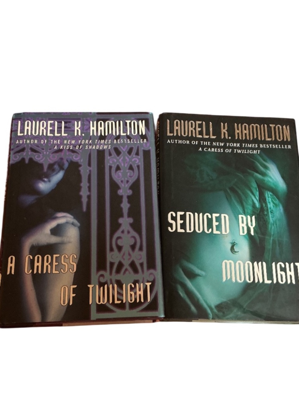 Laurell Hamilton Hardcover Lot 2 Merry Gentry Series Books #2 #3 Fantasy Romance
